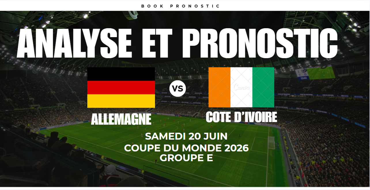 Le choc décisif Allemagne vs Côte d&rsquo;Ivoire CDM 2026