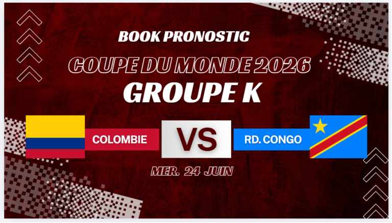 Pronostic Exclusif Colombie vs RD. Congo