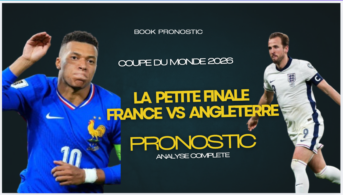 Pronostic France vs Angleterre 18/07/2026 | Pari Safe 