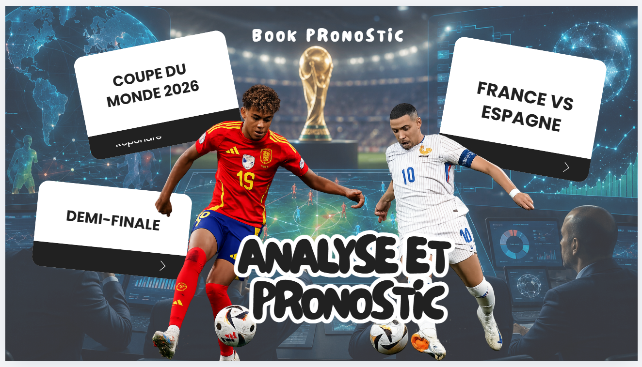 Pronostic France vs Espagne le choc de la demi-finale Coupe du Monde 2026