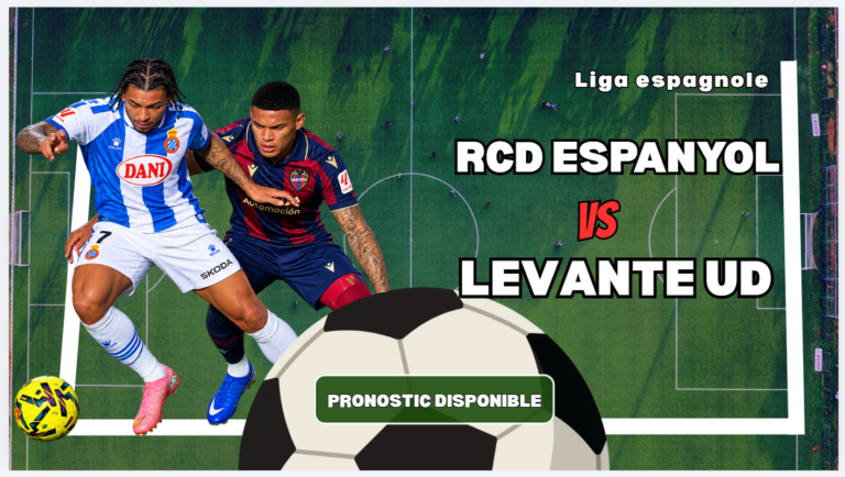 Pronostic gratuit Espanyol vs Levante pari prudent du 16 août 2026